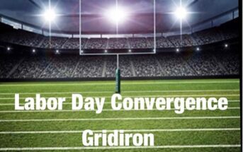 football field labor day gridiron